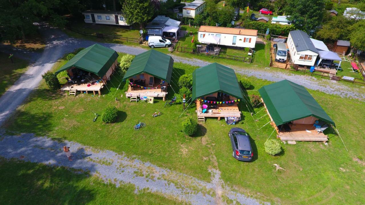 Hotel Safari Tent At Camping Le Roptai Rochefort Exteriér fotografie