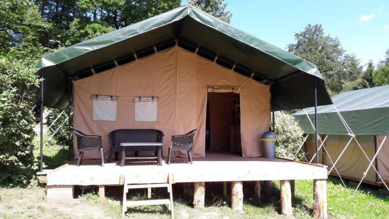 Hotel Safari Tent At Camping Le Roptai Rochefort Exteriér fotografie